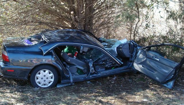 Crash w/entrapment 2/16/08.