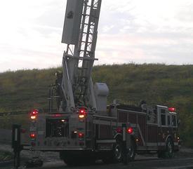 Lehigh Portland Cement Fire in Union Bridge.  7/21/13.